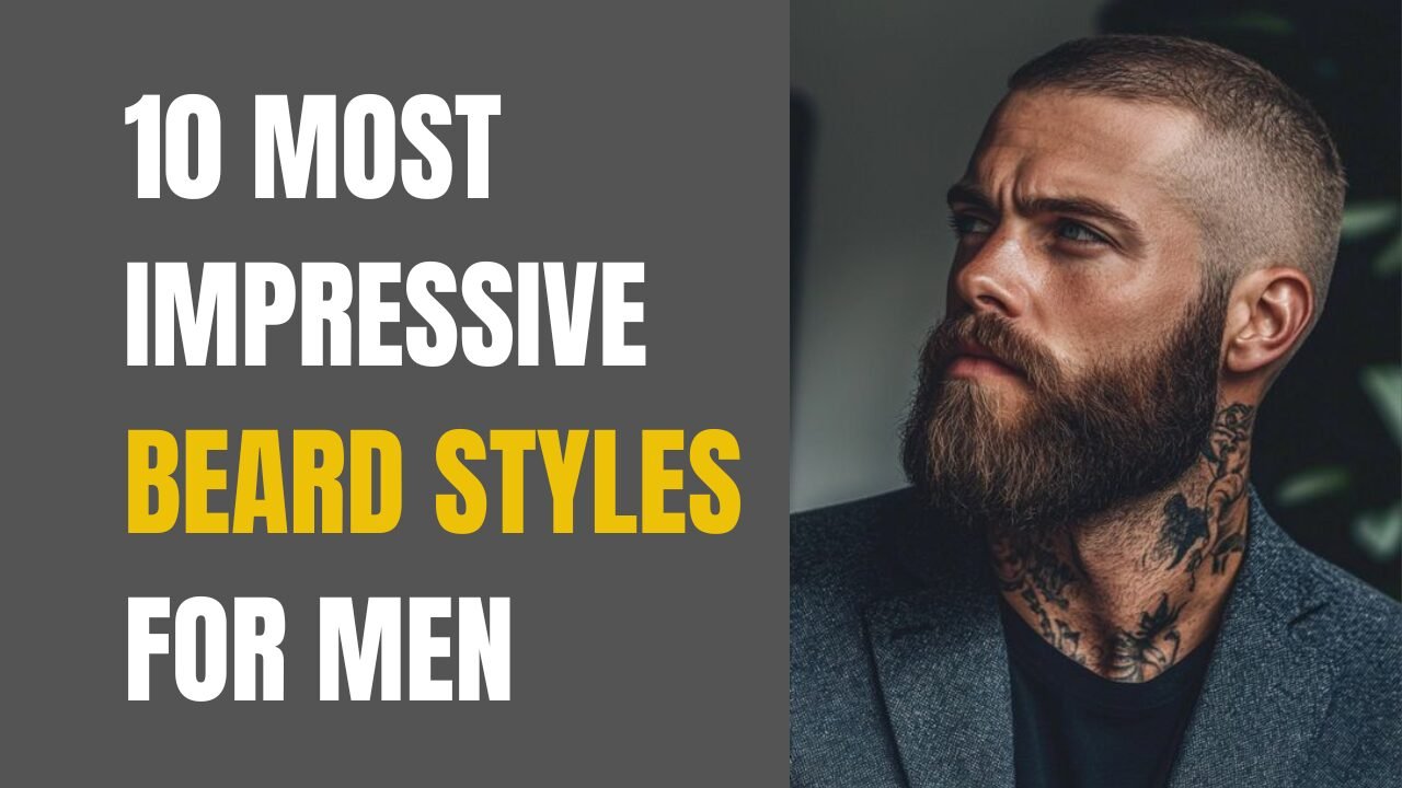 Discover the 10 Most Impressive Beard Styles for Men